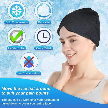Migraine and Headache Relief Cap [Soothing Relief in Seconds — No Pills, No Side Effects]