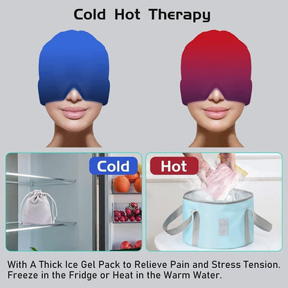 Migraine and Headache Relief Cap [Soothing Relief in Seconds — No Pills, No Side Effects]